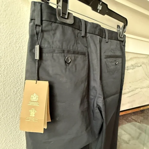 Burberry Charcoal black Men's Dress Trousers